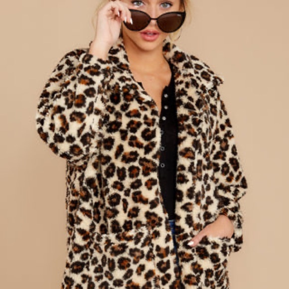 Z Supply Leopard Teddy Jacket - Picture 2 of 2